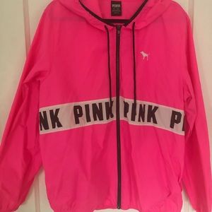 VS PINK HOT PINK WINDBREAKER